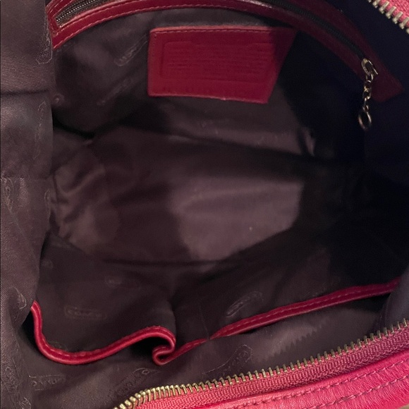 Coach authentic dark red shoulder bag EUC - Picture 5 of 5